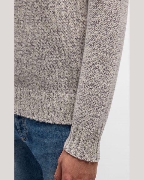 Men's Mouline Cashmere Crewneck Sweater
