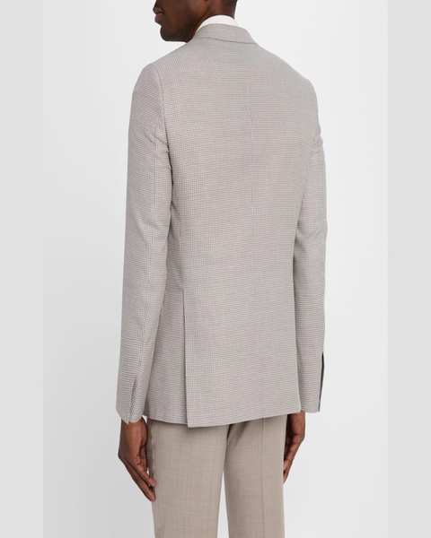 Men's Micro-Check Sport Coat