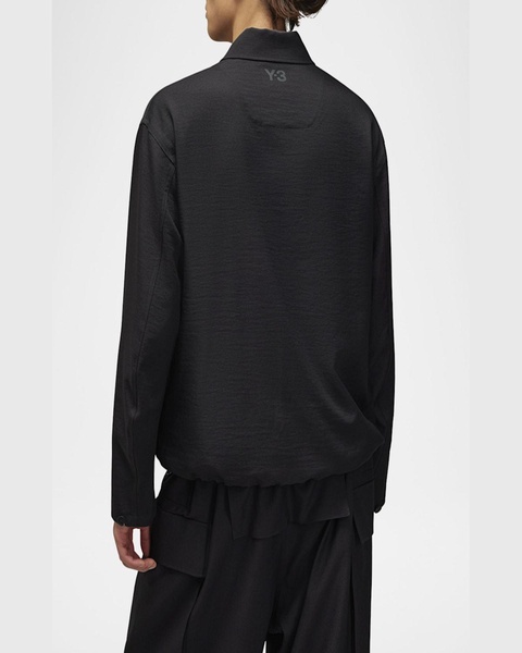 Men's Solid Coach Jacket