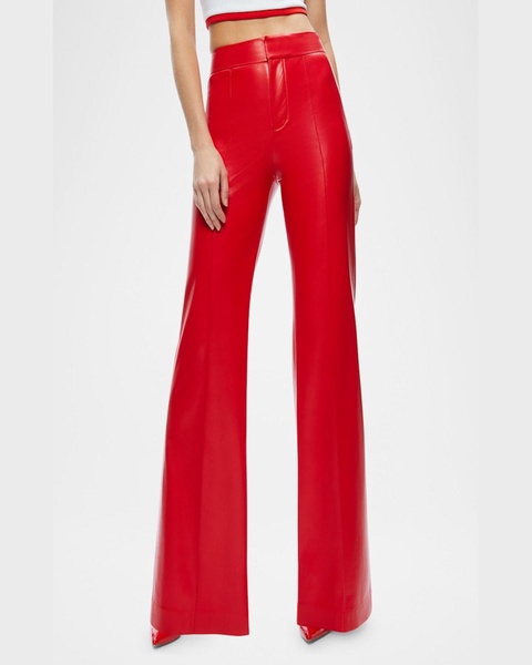 Dylan High-Rise Vegan Leather Pants