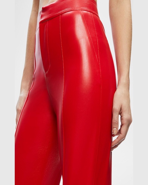 Dylan High-Rise Vegan Leather Pants