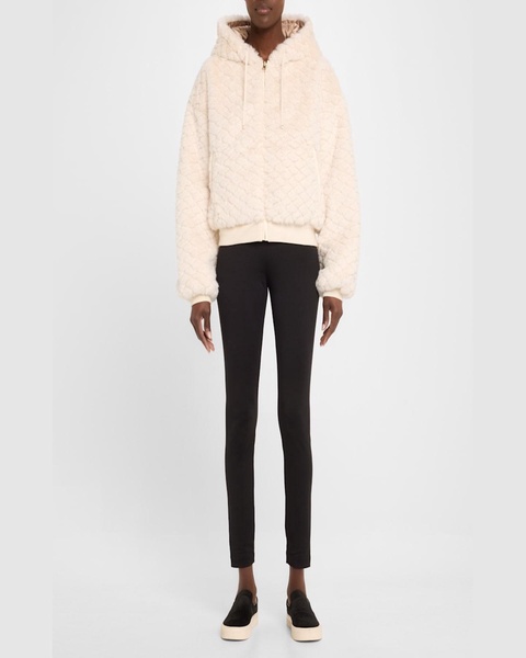 Fawn Reversible Faux Fur Hoodie