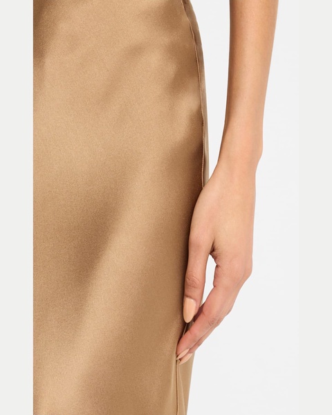 Bar Silk Slip Skirt 
