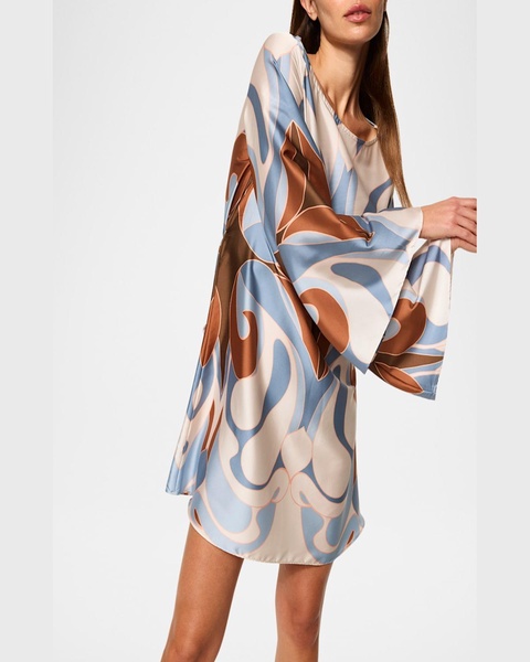Twiggy Satin Mini Dress