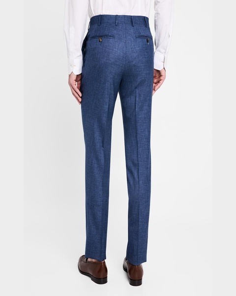 Men's Melange Wool Dress Pants