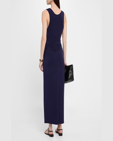Ruched Maxi Tank Dress