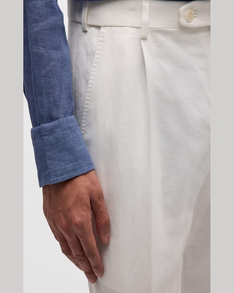 Men's Journey Slim Linen Trousers