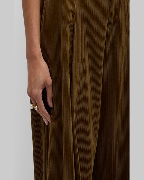 Andrew Wide-Leg Corduroy Pants