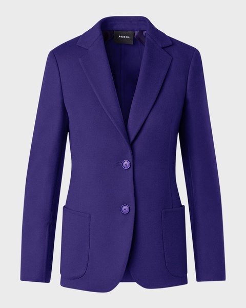 Saigon Cashmere Single-Breasted Jacket