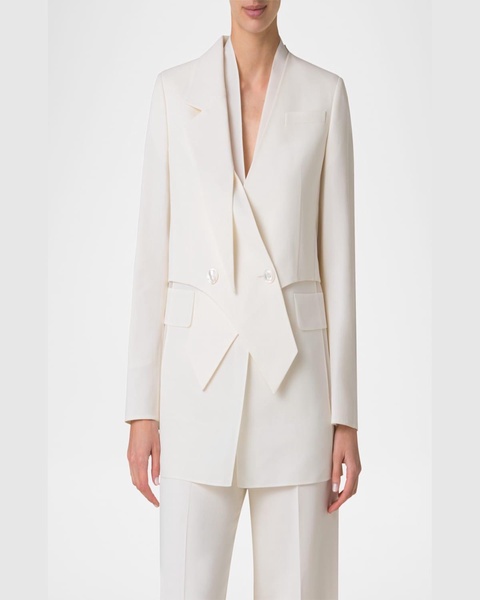 Amie Short Wool Double-Face Jacket