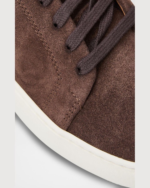 Men's Salvatore Low-Top Suede Sneakers 