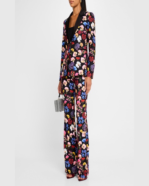 Timeless Blossom Hundley Notch Collar Fitted Blazer