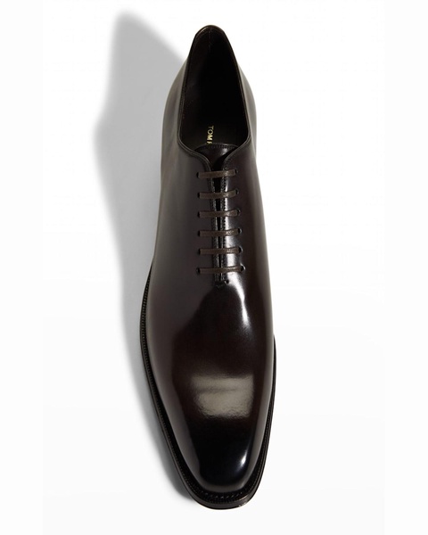 Men's Claydon Burnished Leather Oxfords