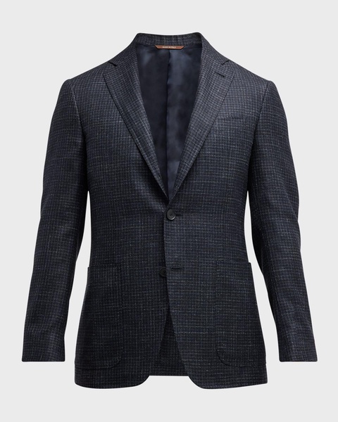 Men's Small Check Sport Coat 