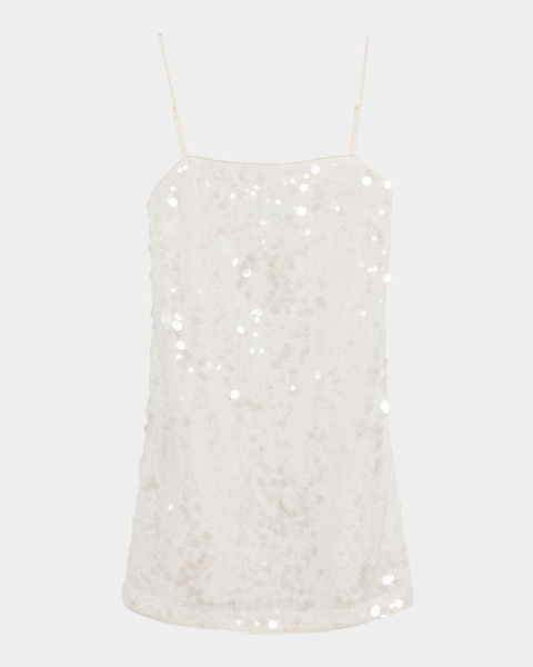 Lollie Sequined Sleeveless Mini Dress