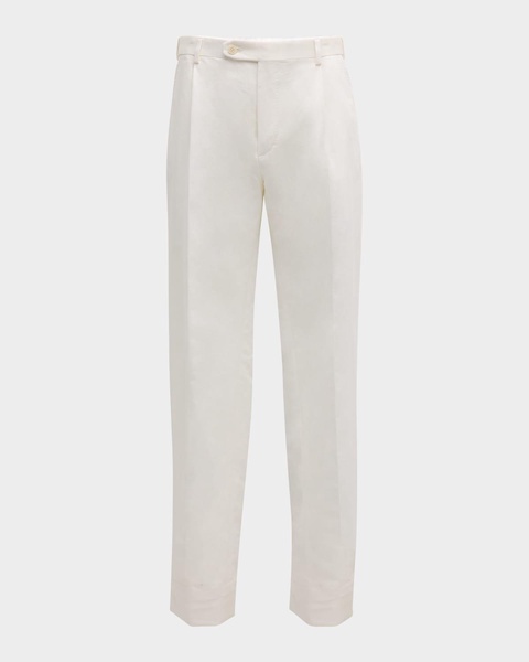Men's Journey Slim Linen Trousers