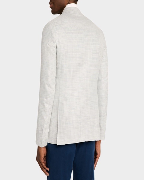 Men's Wool-Blend Tic Suit
