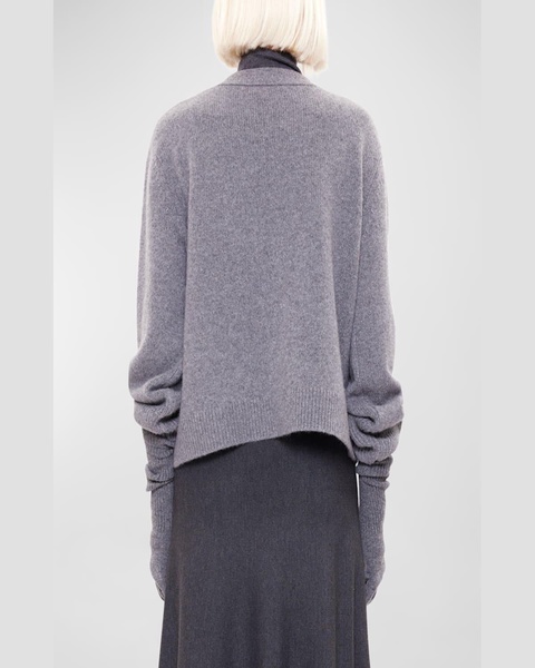 Janelle Cashmere Button-Down Cardigan
