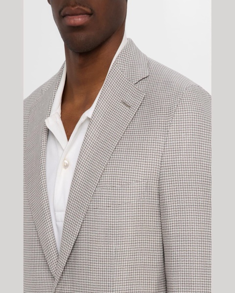 Men's Micro-Check Sport Coat