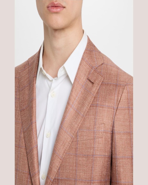 Men's Windowpane Sport Coat