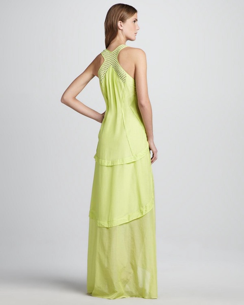 Deep V-Neck Bead & Sequin Dress