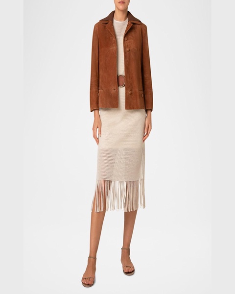 Goat Suede Jacket