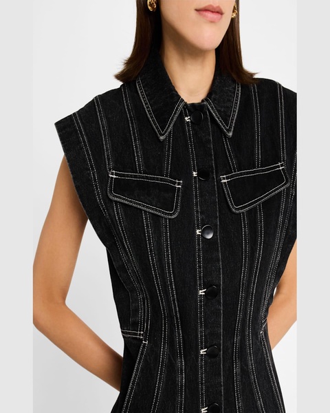 Eagleton Denim Mini Dress