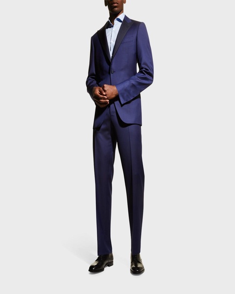 Men's Peak Lapel Two-Piece Tuxedo Suit