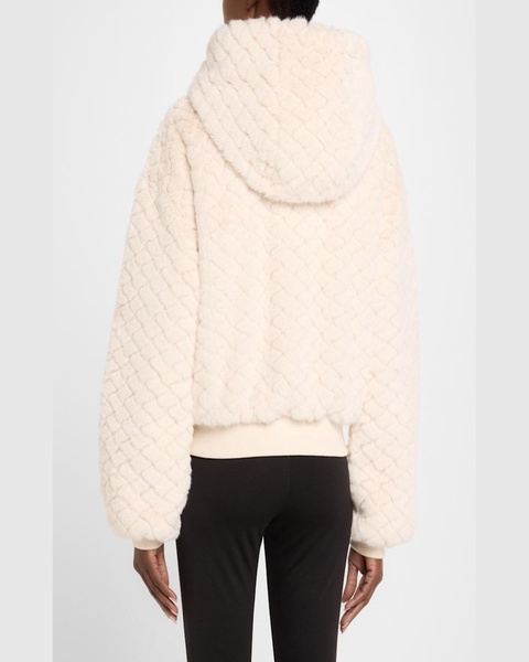 Fawn Reversible Faux Fur Hoodie