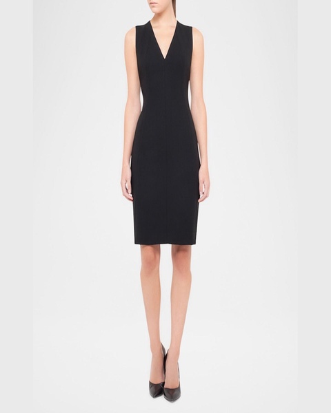 Sleeveless V-Neck Dress
