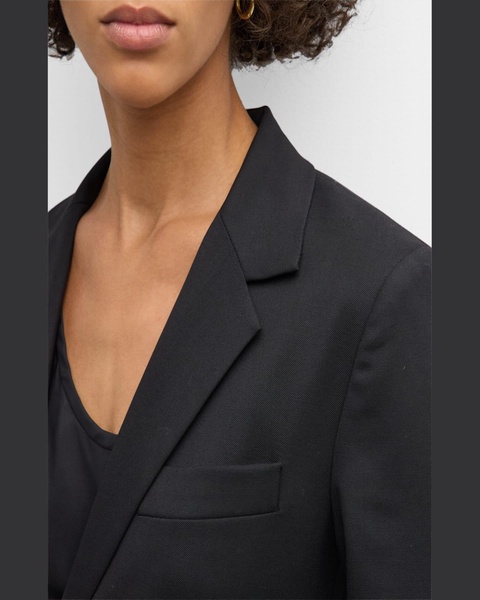 Copain Single-Breasted Seasonless Wool Blazer
