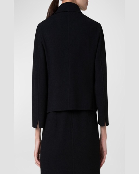 Timo Wool Crepe Short Jacket