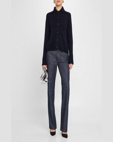 Cashmere Collared Cardigan