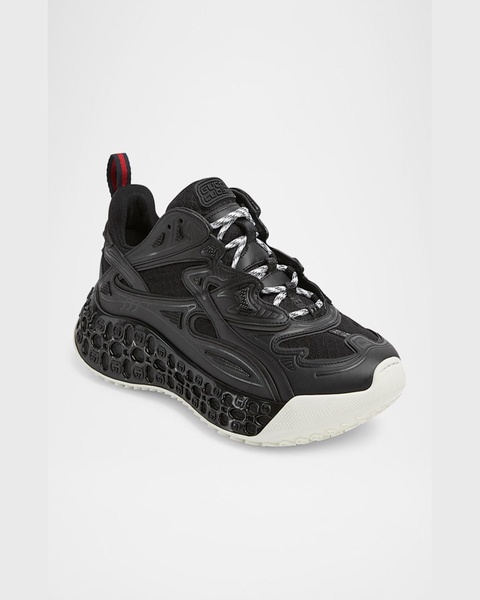 Men's cub3d Matte Demetra and Mesh Runner Sneakers