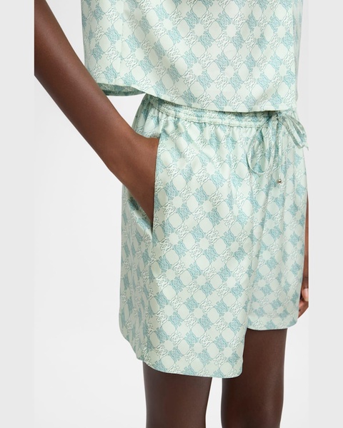 Ma Quad Silk Pull-On Shorts