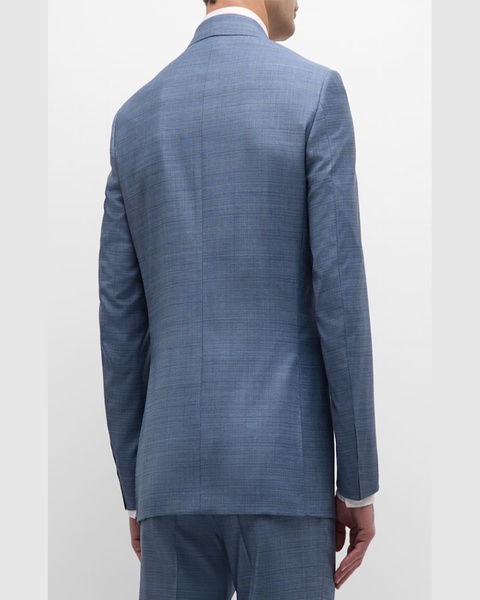 Men's Heathered Wool Suit