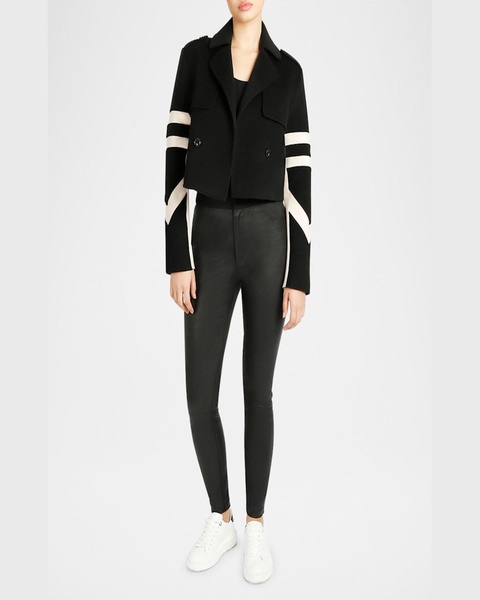Handmade Wool Crop Jacket