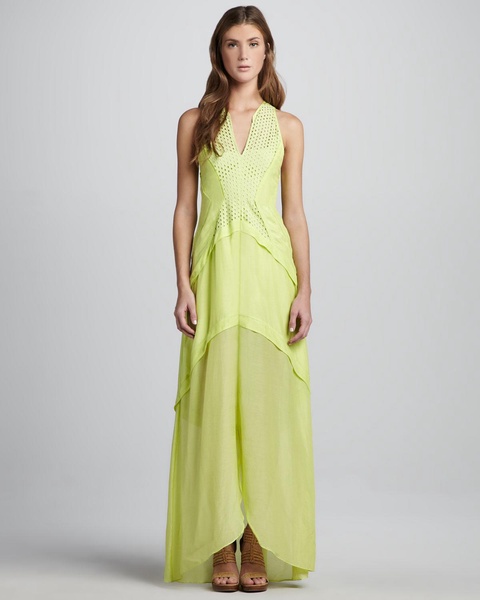 Deep V-Neck Bead & Sequin Dress