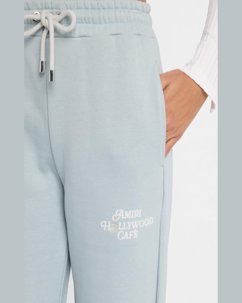 Amiri Hollywood Cafe Straight-Leg Sweatpants