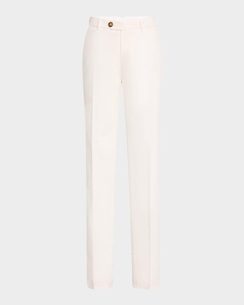 Men's Slim Flat-Front Pants
