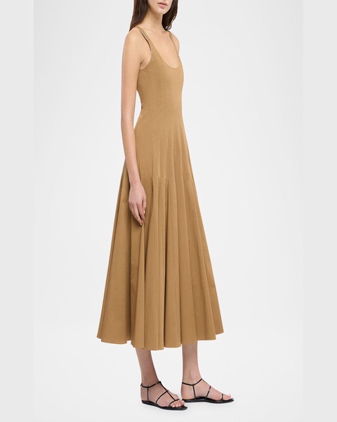 Sleeveless Flare Maxi Dress
