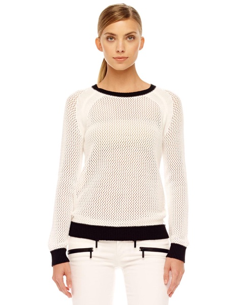 Jartingal Tweed-Effect Checked Knit Mini Skirt