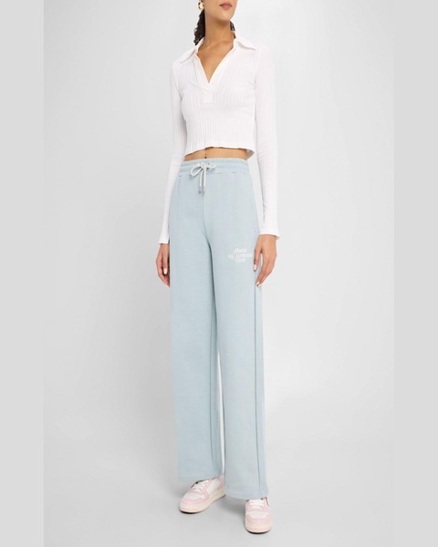 Amiri Hollywood Cafe Straight-Leg Sweatpants