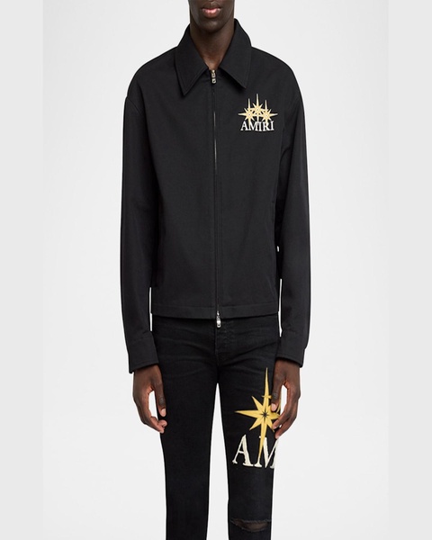 Men's Starburst Zip Blouson Jacket