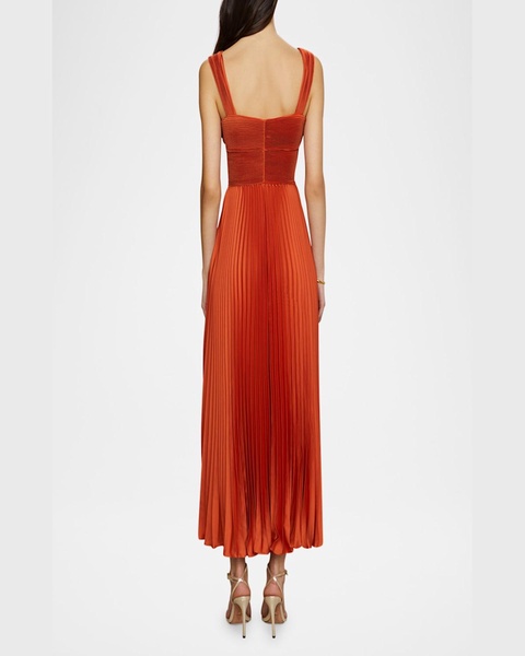 Gisella Pleated Midi Dress