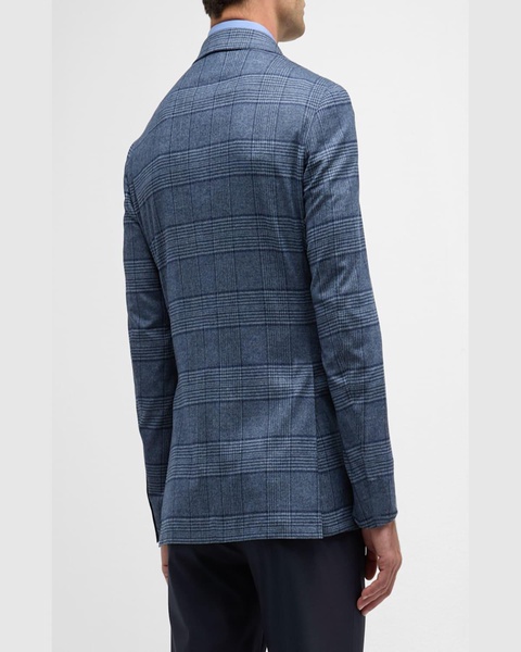 Men's Large Plaid Sport Coat
