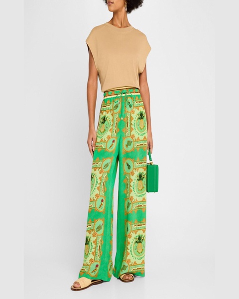 La Musica Silk Pants