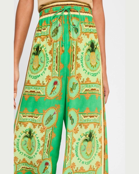 La Musica Silk Pants