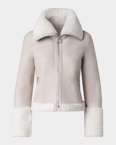 Yasha Reversible Shearling Short Jacket