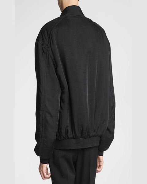 Men's Satin Bomber Jacket
